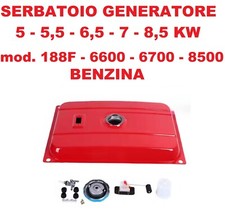 Serbatoio carburante Generatore 5-5,5-6,5-7-8,5 kw mod. 188F 6600 6700 8500