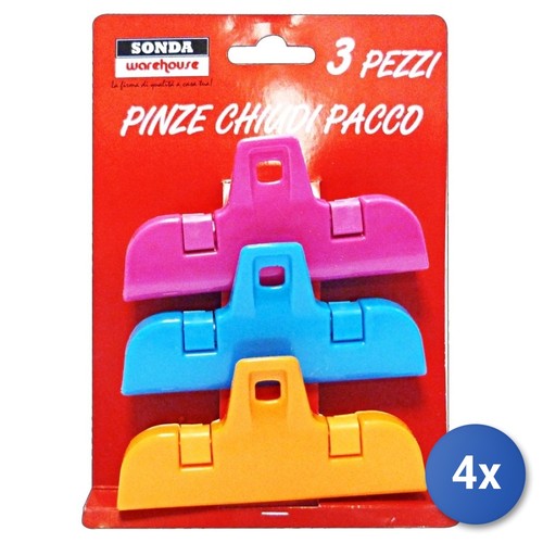 Mollette chiudisacchetti 3 - 4x,