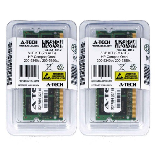 Kit 8gb 2x4gb compaq omni - hp,
