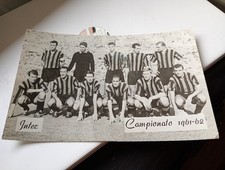 INTER F.C. INTERNAZIONALE 1961/1962  cartolina " campionato 1961/1962"