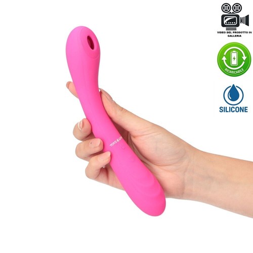 Succhia clitoride vibratore