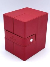 Omega watch and card case box