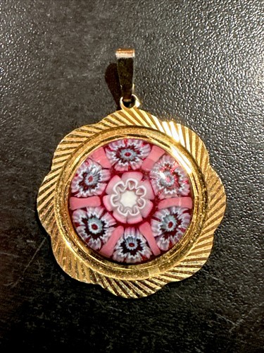 Rare pendentif verre - verre, murano