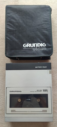 Vhs grundig vs120 portable - grundig,