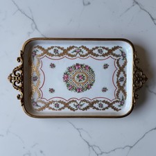 Vassoio In Porcellana Limoges