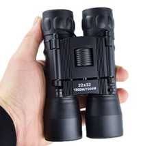 Binocolo tascabile da softair airsoft Portatile messa a fuoco zoom 22x32 caccia