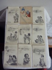 NATALE -LOTTO 9 CARTOLINE