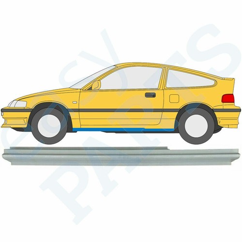 Honda crx 1987 1992 tôle - honda,