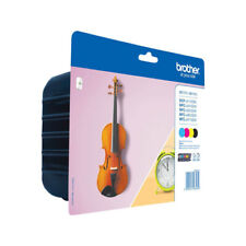KIT 4 CARTUCCE ORIGINALI BROTHER LC-127XL 1200 Pagine Bk LC-125XL MFC-J 4710 DW