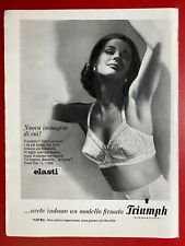 (LC98) TRIUMPH REGGISENO INTIMO SEXY 32x24 cm Pubblicità Advertising Clipping