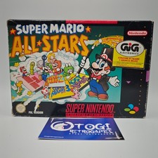 SUPER MARIO ALL STARS - SUPER NINTENDO SNES PAL - CIB COMPLETO
