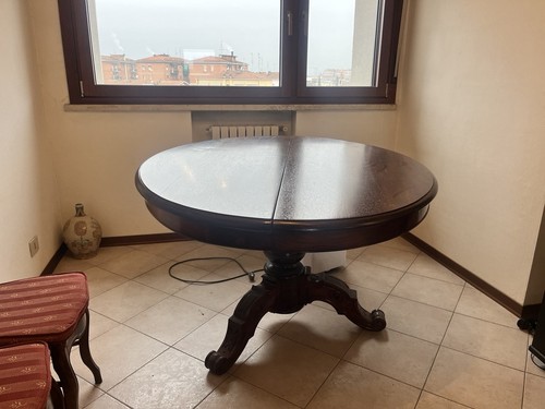 Tavolo rotondo vintage - tavolo,