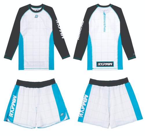 Albino preto apex rashguard - apex,