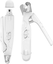 2 in 1 Lima Unghie Cani + Tagliaunghie Cani, Tagliaunghie per Cani Elettrico con