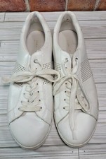 Mens ZARA MAN White Leather