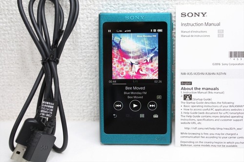 Sony a35 viridian blue - nw-a35,