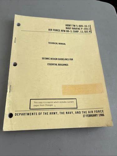 Technical manual seismic - technical,