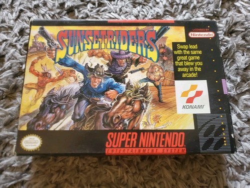 Sunset riders snes nintendo - riders,