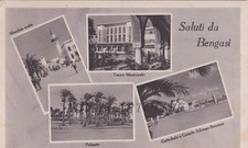 BENGASI: Saluti da ..4 vedute    1940