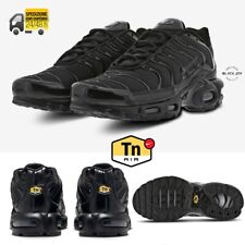 TN Air Max Plus NIKE Total Black Original AIR MAX PLUS SNEAKERS TN