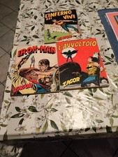 Lotto Di 3 Zagor Sritta Rossa Lire 200 Numeri 15 ,21 ,22