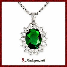 Sfarzosa Collana Smeraldo in