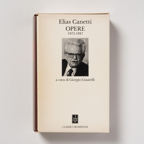 Canetti elias opere - canetti,