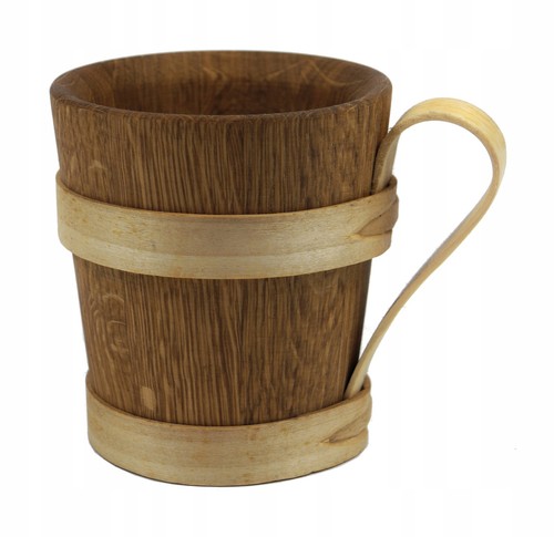Boccale legno quercia - boccale,