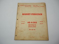 Elenco ricambi motore Perkins AD4.203 per Massey Ferguson MF 65 Mark II 155 165