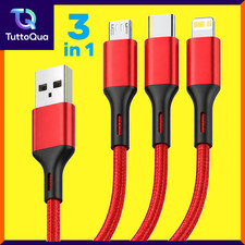 MULTI CAVO USB 3 IN 1 USB-A