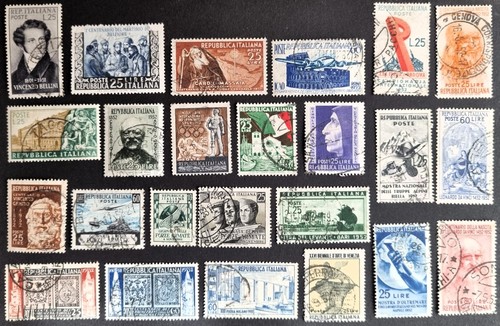 Italia repubblica 1952 annata - italia,