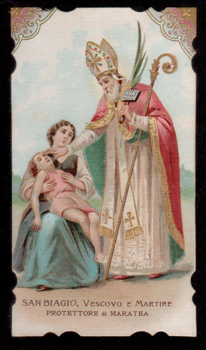 Antico santino holy card - ,