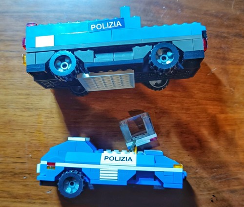 Lego auto della polizia - auto,