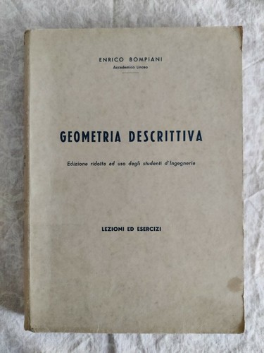 Geometria descrittiva e - geometria,