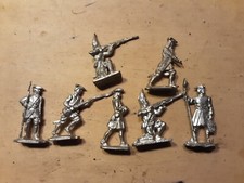 7 SOLDATINI IN STAGNO DA COLORARE COSÌ COME IN FOTO