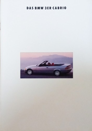 Bmw 325i cabrio e36 - cabrio, 01/93