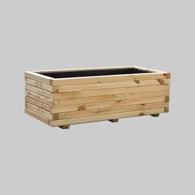 Fioriera legno 40x40x35h - legno, cm