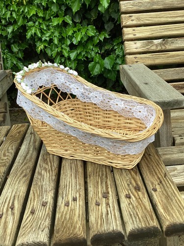Wicker baby doll - wicker,