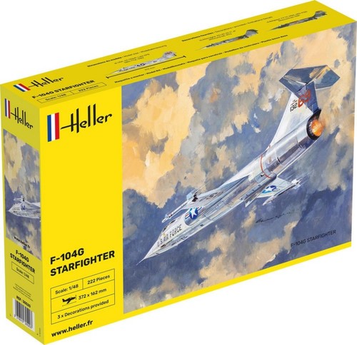 Heller 104g starfighter kit - heller,