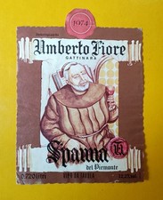 Etichetta Vino SPANNA Umberto