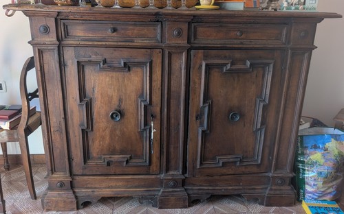 Antica credenza legno - credenza, in