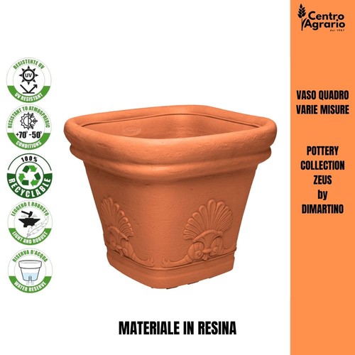 Vaso quadrato esterno vasi - esterno,
