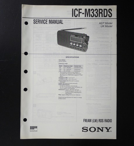 Radio originale sony - originale,