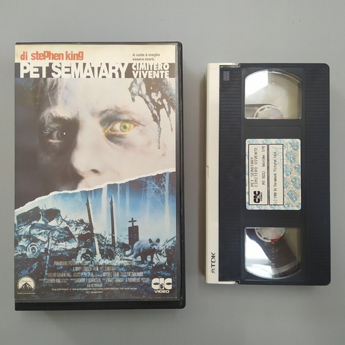 Vhs pet sematary - pet,