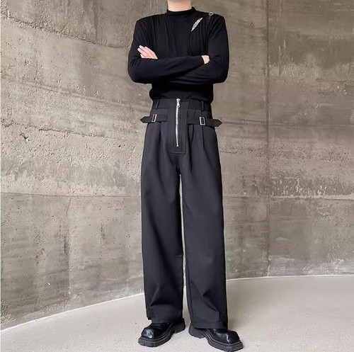 Pantaloni larghi uomo punk