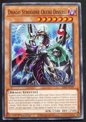 Drago stregone occhi diversi - drago,