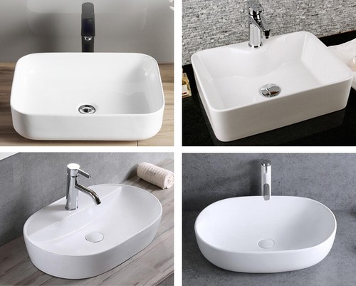 Lavello ceramica ovale - 1,