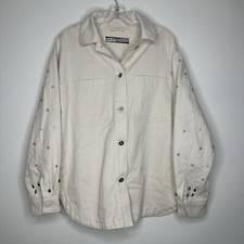 Zara Shacket Giacca Borchie