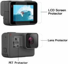 pellicola in vetro temperato GoPro Hero 8 go pro black 9h protezione completa