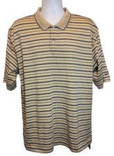 Nike Golf Polo Marrone Rigato